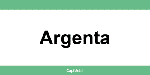 Telefono dei negozi Benetton a Argenta